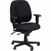Raynor Eurotech Fabric 4 X 4 Swivel Task Chair, Black
