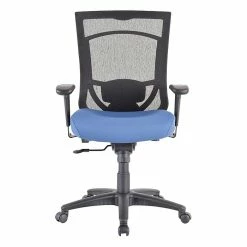 Tempur-Pedic® TP7000 Mesh High Back Fabric Chair, Denim (TP7000-DENIM)