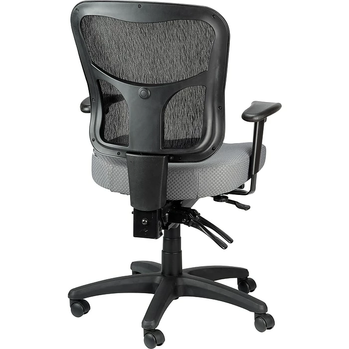 Tempur-Pedic® Ergonomic Mesh Mid-Back Task Chair, Gray (TP8000-GREY) 5 Tempur-Pedic® Ergonomic Mesh Mid-Back Task Chair, Gray (TP8000-GREY) - Image 3