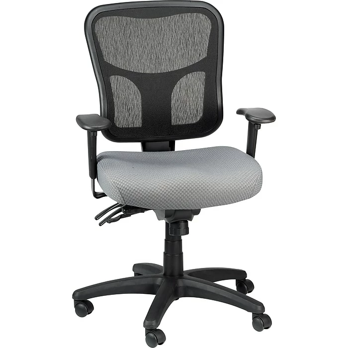 Tempur-Pedic® Ergonomic Mesh Mid-Back Task Chair, Gray (TP8000-GREY) 7 Tempur-Pedic® Ergonomic Mesh Mid-Back Task Chair, Gray (TP8000-GREY) - Image 5