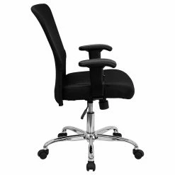 Flash Furniture Mesh/Fire-retardant Foam Task Chair, Black (GO-5307B-GG) -Office Chairs Shop unnamed file 5302
