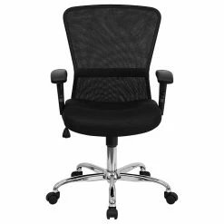 Flash Furniture Mesh/Fire-retardant Foam Task Chair, Black (GO-5307B-GG) -Office Chairs Shop unnamed file 5303