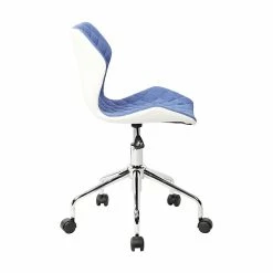 Techni Mobili Modern Height Adjustable Office Task Chair, Blue -Office Chairs Shop unnamed file 5308