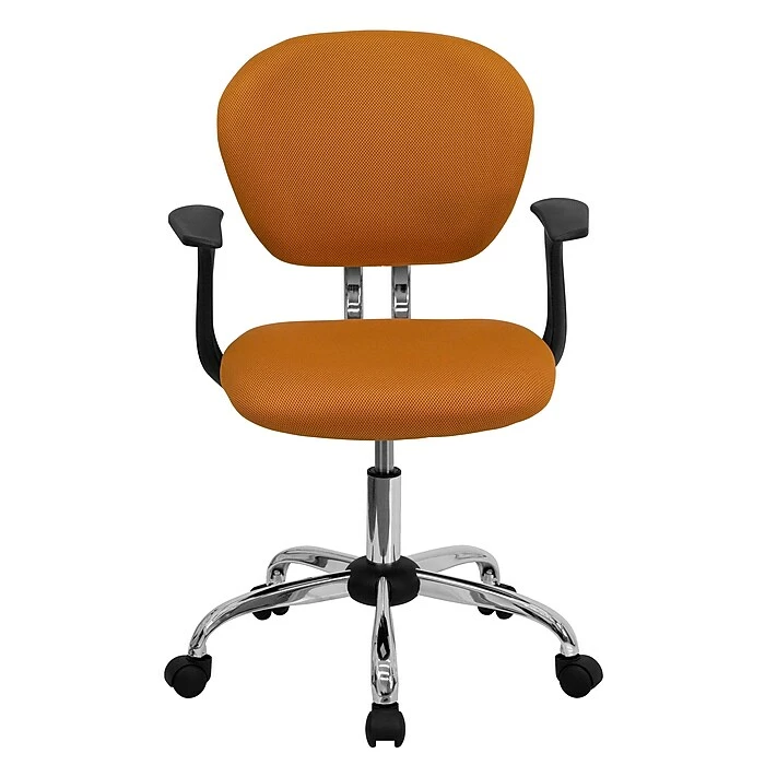 Flash Furniture Mesh Task Chairs With Arms And Chrome Base (H2376FORGARMS) 8 Flash Furniture Mesh Task Chairs With Arms And Chrome Base (H2376FORGARMS) - Image 6