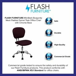 Flash Furniture Mesh Task Chairs With Chrome Base (H2376FBY) -Office Chairs Shop unnamed file 5347