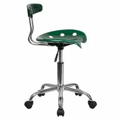 Flash Furniture Chrome Low Back Computer Task Chair With Tractor Seat, Vibrant Green -Office Chairs Shop unnamed file 535
