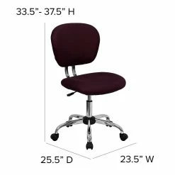 Flash Furniture Mesh Task Chairs With Chrome Base (H2376FBY) -Office Chairs Shop unnamed file 5350