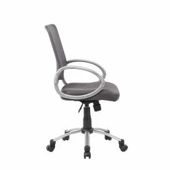 Boss Mesh Back W/ Pewter Finish Task Chair, Gray (B6416-CG) -Office Chairs Shop unnamed file 5378