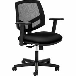 HON Volt Mesh/Fabric Back Task Chair, Black (HON5713AGA10)