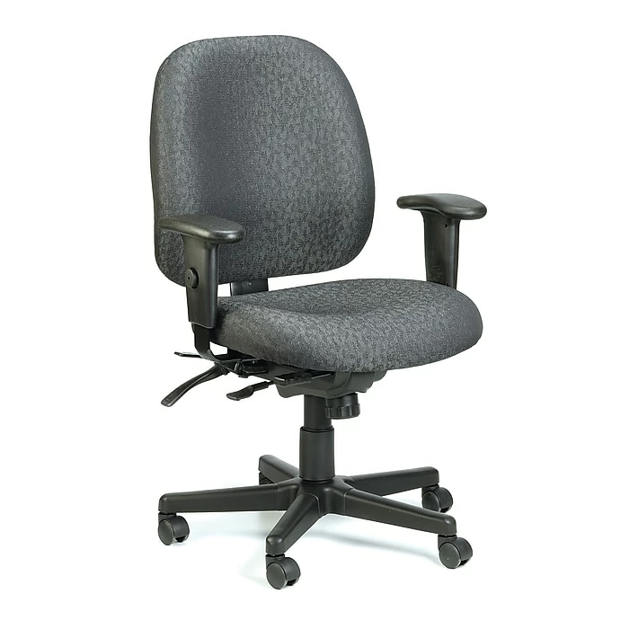 Raynor Eurotech Fabric 4 X 4 Multi-function Task Chair, Charcoal 3 Raynor Eurotech Fabric 4 X 4 Multi-function Task Chair, Charcoal