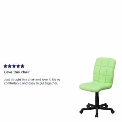Flash Furniture Mid-Back Quilted Vinyl Task Chair, Green 15 Flash Furniture Mid-Back Quilted Vinyl Task Chair, Green -Office Chairs Shop unnamed file 5422