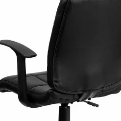 Flash Furniture Mid-Back Quilted Vinyl Task Chair With Nylon Arms, Black 19 Flash Furniture Mid-Back Quilted Vinyl Task Chair With Nylon Arms, Black -Office Chairs Shop unnamed file 5447