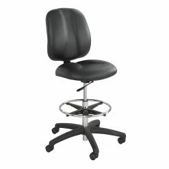 Safco Apprentice Vinyl Computer And Desk Chair, Black (7084BL)