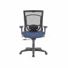 Tempur-Pedic TP7000 Mesh Back Fabric Task Chair, Black And Cobalt (TP7000-COBALT)