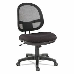 Alera® Interval Series Swivel/Tilt Mesh Chair, Black (ALEIN4814)