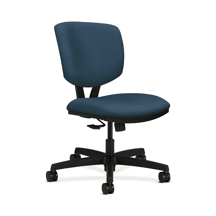 HON Volt Vinyl Armless Office Task Chair, Blueberry Vinyl (HON5723HSX05T) 3 HON Volt Vinyl Armless Office Task Chair, Blueberry Vinyl (HON5723HSX05T)