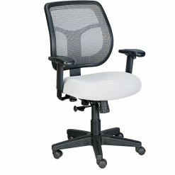 Raynor Eurotech Apollo Mesh Back Task Chair, Silver