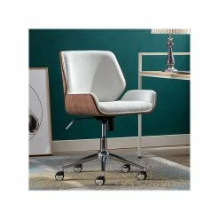 Thomasville Furniture Sansovino Fabric Task Chair, White/Brown (60067) -Office Chairs Shop unnamed file 5508
