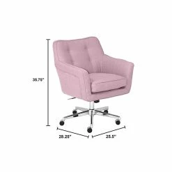 Serta Style Ashland Fabric Swivel Computer And Desk Chair, Lilac (47140D) -Office Chairs Shop unnamed file 551