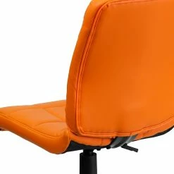 Flash Furniture Mid-Back Quilted Vinyl Task Chair, Orange -Office Chairs Shop unnamed file 5541