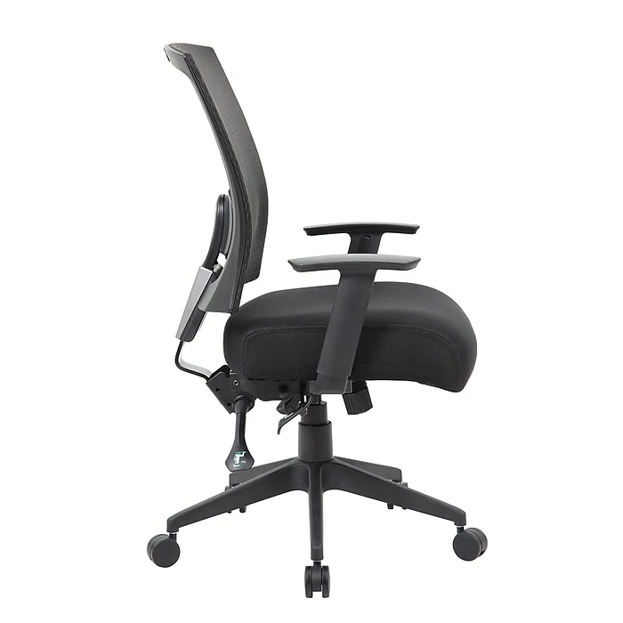 Boss Mesh Back 3 Paddle Task Chair, Black (B6716-BK) 5 Boss Mesh Back 3 Paddle Task Chair, Black (B6716-BK) - Image 3