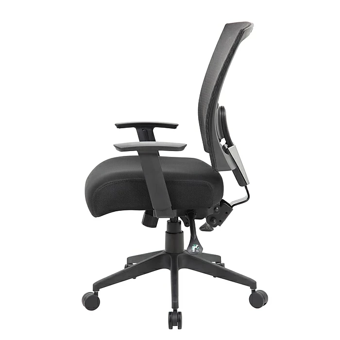 Boss Mesh Back 3 Paddle Task Chair, Black (B6716-BK) 6 Boss Mesh Back 3 Paddle Task Chair, Black (B6716-BK) - Image 4