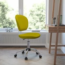 Flash Furniture Mesh Task Chairs With Chrome Base (H2376FYEL) -Office Chairs Shop unnamed file 5552