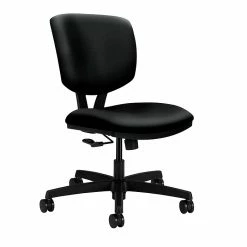 HON® Volt® Office/Computer Chair, Contourett Polyurethane Black