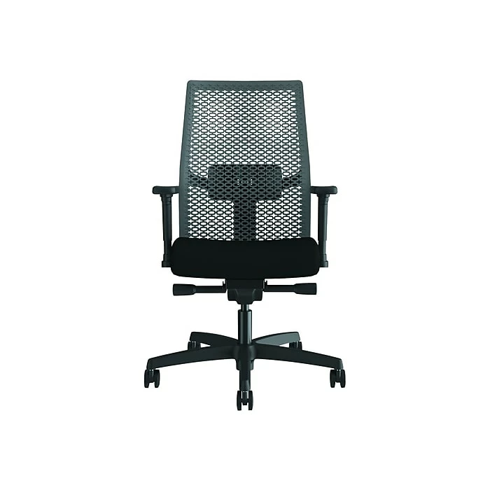 HON Ignition 2.0 Mesh Back Vinyl Task Chair, Black (HONI2MRL2AU10TK) 3 HON Ignition 2.0 Mesh Back Vinyl Task Chair, Black (HONI2MRL2AU10TK)