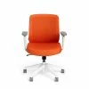 Poppin Orange Max, Task Chair, Mid Back, White Frame (101889) -Office Chairs Shop unnamed file 5593