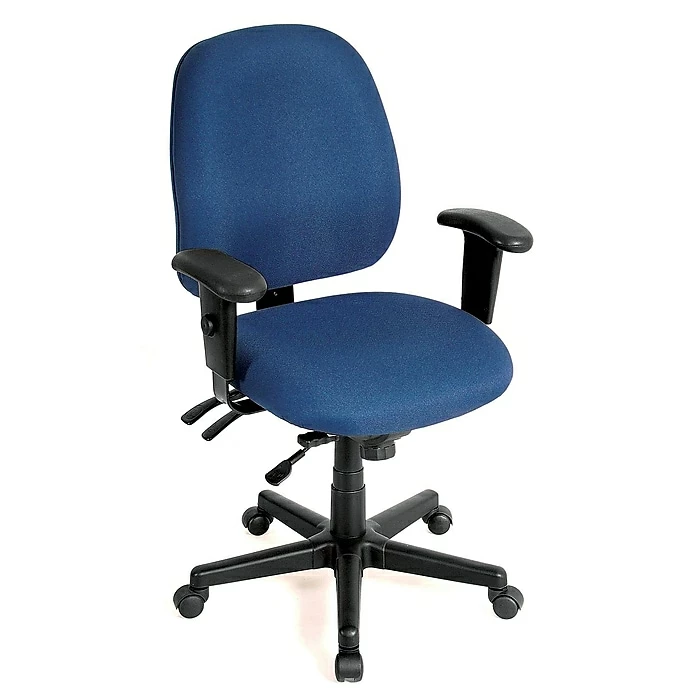 Raynor Eurotech Fabric 4 X 4 Multi-function Task Chair, Navy 3 Raynor Eurotech Fabric 4 X 4 Multi-function Task Chair, Navy