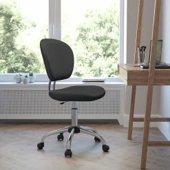 Flash Furniture Mesh Task Chairs With Chrome Base (H2376FGY) -Office Chairs Shop unnamed file 5622