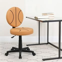 Flash Furniture Vinyl Basketball Task Chair Without Arms, Orange 12 Flash Furniture Vinyl Basketball Task Chair Without Arms, Orange -Office Chairs Shop unnamed file 5646