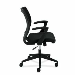 HON Mesh Mid-Back Task Chair, Center-Tilt, Fixed Arms, Black Fabric (BSXVL521VA10) -Office Chairs Shop unnamed file 5679