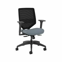 HON Solve Ergonomic Fabric/Mesh Swivel Task Chair, Coin/Black (HSLVTMM.Y1.A.H.IM.BLME02.BL.SB.T) -Office Chairs Shop unnamed file 5687
