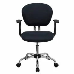 Flash Furniture Mesh Task Chairs With Arms And Chrome Base (H2376FGYARMS) -Office Chairs Shop unnamed file 5745
