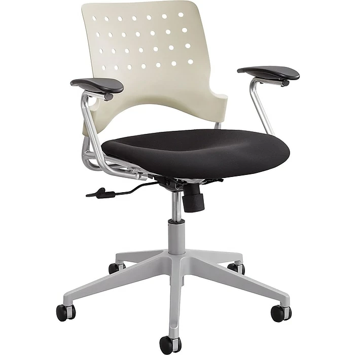 SAFCO® Reve™ Task Chair Square Back, Latte 4 SAFCO® Reve™ Task Chair Square Back, Latte - Image 2