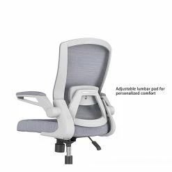 RAYNOR GROUP ION Fabric Task Chair, Gray/White (ION-WH-GRY) -Office Chairs Shop unnamed file 5842