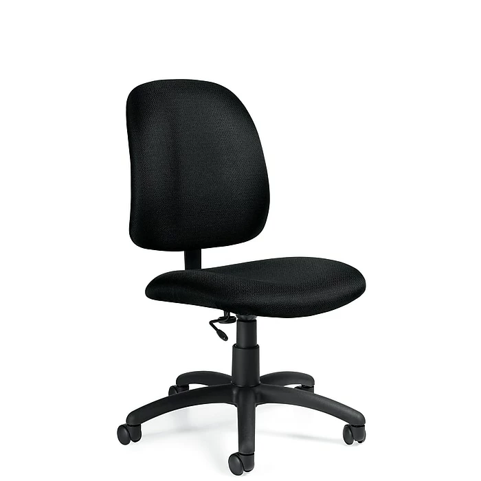 Global® Goal Jenny Fabric Low Back Task Chair, Ebony 3 Global® Goal Jenny Fabric Low Back Task Chair, Ebony