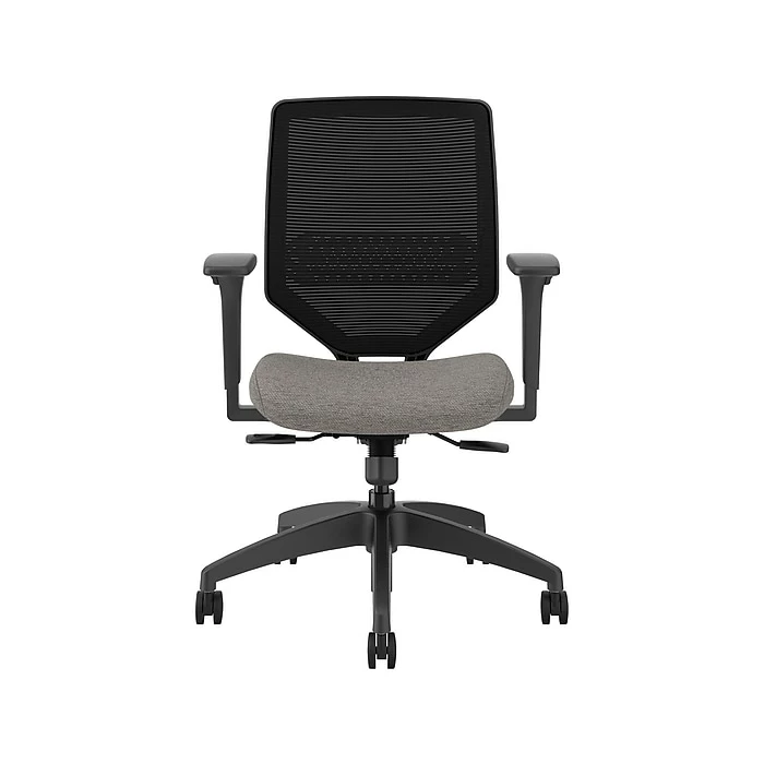 HON Solve Fabric/Mesh Swivel Task Chair, Willow/Black (HONHSLVTSPNN05) 3 HON Solve Fabric/Mesh Swivel Task Chair, Willow/Black (HONHSLVTSPNN05)