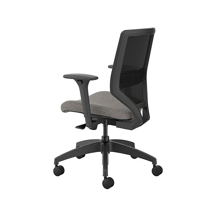 HON Solve Fabric/Mesh Swivel Task Chair, Willow/Black (HONHSLVTSPNN05) 6 HON Solve Fabric/Mesh Swivel Task Chair, Willow/Black (HONHSLVTSPNN05) - Image 4