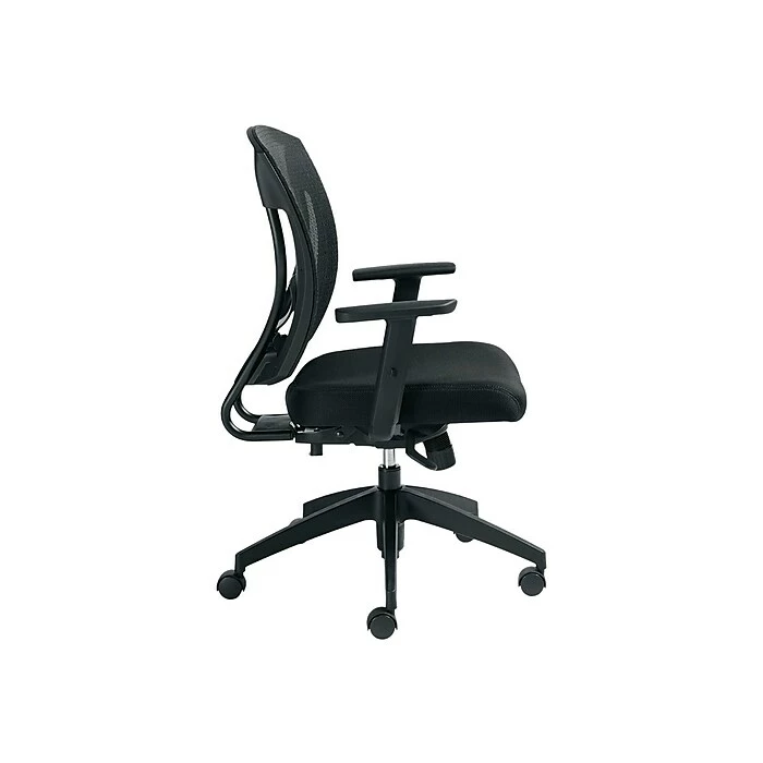 Global Offices To Go Mesh Fabric Task Chair, Black (OTG2801) 4 Global Offices To Go Mesh Fabric Task Chair, Black (OTG2801) - Image 2