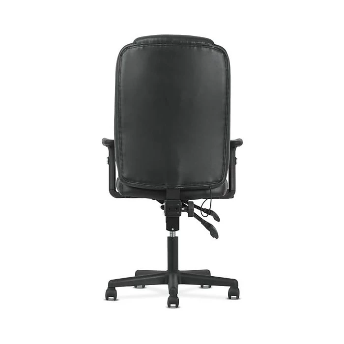 Sadie High-Back Task Chair, Height Adjustable Arms, Height Adjustable Back, Black Leather (BSXVST331) 8 Sadie High-Back Task Chair, Height Adjustable Arms, Height Adjustable Back, Black Leather (BSXVST331) - Image 6