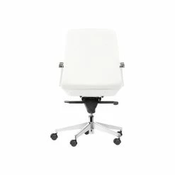Gry Mattr Capsule Ergonomic Faux Leather Swivel Task Chair, White (GMCC-00852) -Office Chairs Shop unnamed file 5961