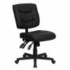 Flash Furniture Mid Back Leather Multi-Functional Task Chair, Black -Office Chairs Shop unnamed file 5978