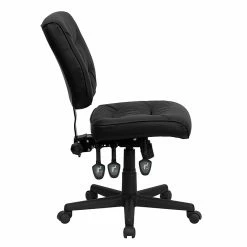 Flash Furniture Mid Back Leather Multi-Functional Task Chair, Black 19 Flash Furniture Mid Back Leather Multi-Functional Task Chair, Black -Office Chairs Shop unnamed file 5986