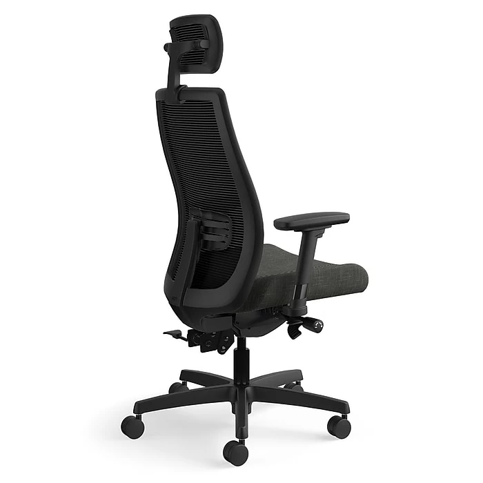 HON Endorse Fabric/Mesh Mid-Back Task Chair With Headrest, Starry Night, All-Adjustable Arms (HONLWM3VOP11HR) 6 HON Endorse Fabric/Mesh Mid-Back Task Chair With Headrest, Starry Night, All-Adjustable Arms (HONLWM3VOP11HR) - Image 4