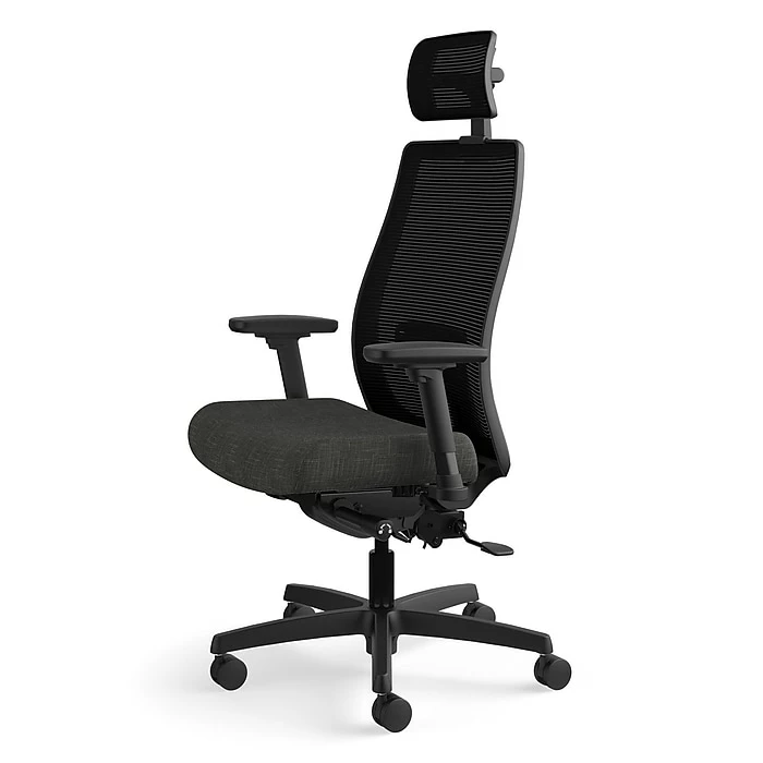 HON Endorse Fabric/Mesh Mid-Back Task Chair With Headrest, Starry Night, All-Adjustable Arms (HONLWM3VOP11HR) 9 HON Endorse Fabric/Mesh Mid-Back Task Chair With Headrest, Starry Night, All-Adjustable Arms (HONLWM3VOP11HR) - Image 7