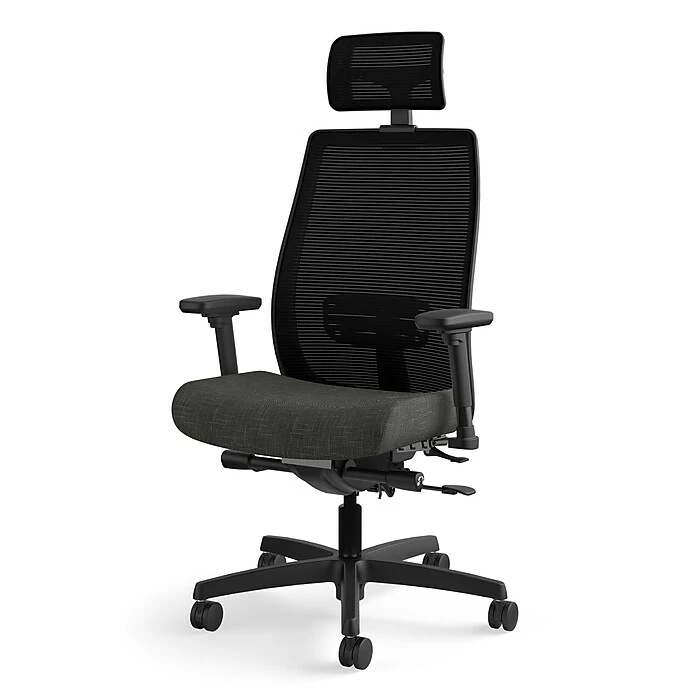 HON Endorse Fabric/Mesh Mid-Back Task Chair With Headrest, Starry Night, All-Adjustable Arms (HONLWM3VOP11HR) 10 HON Endorse Fabric/Mesh Mid-Back Task Chair With Headrest, Starry Night, All-Adjustable Arms (HONLWM3VOP11HR) - Image 8