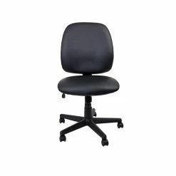 Staples Haydn Luxura Faux Leather Computer And Desk Chair, Black (28240-CC)